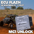 WSRD Stock Injector MG1 ECU Unlock & DCT Transmission Tuning | 2026 Maverick R - 2 Seat (274-333HP)