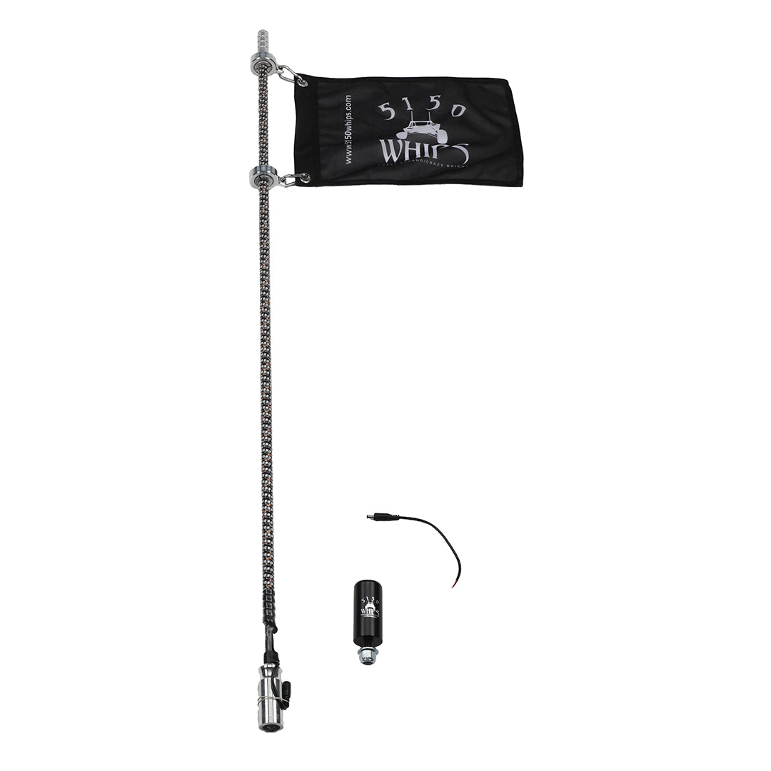 Hyper Color LED Whips – Platinum