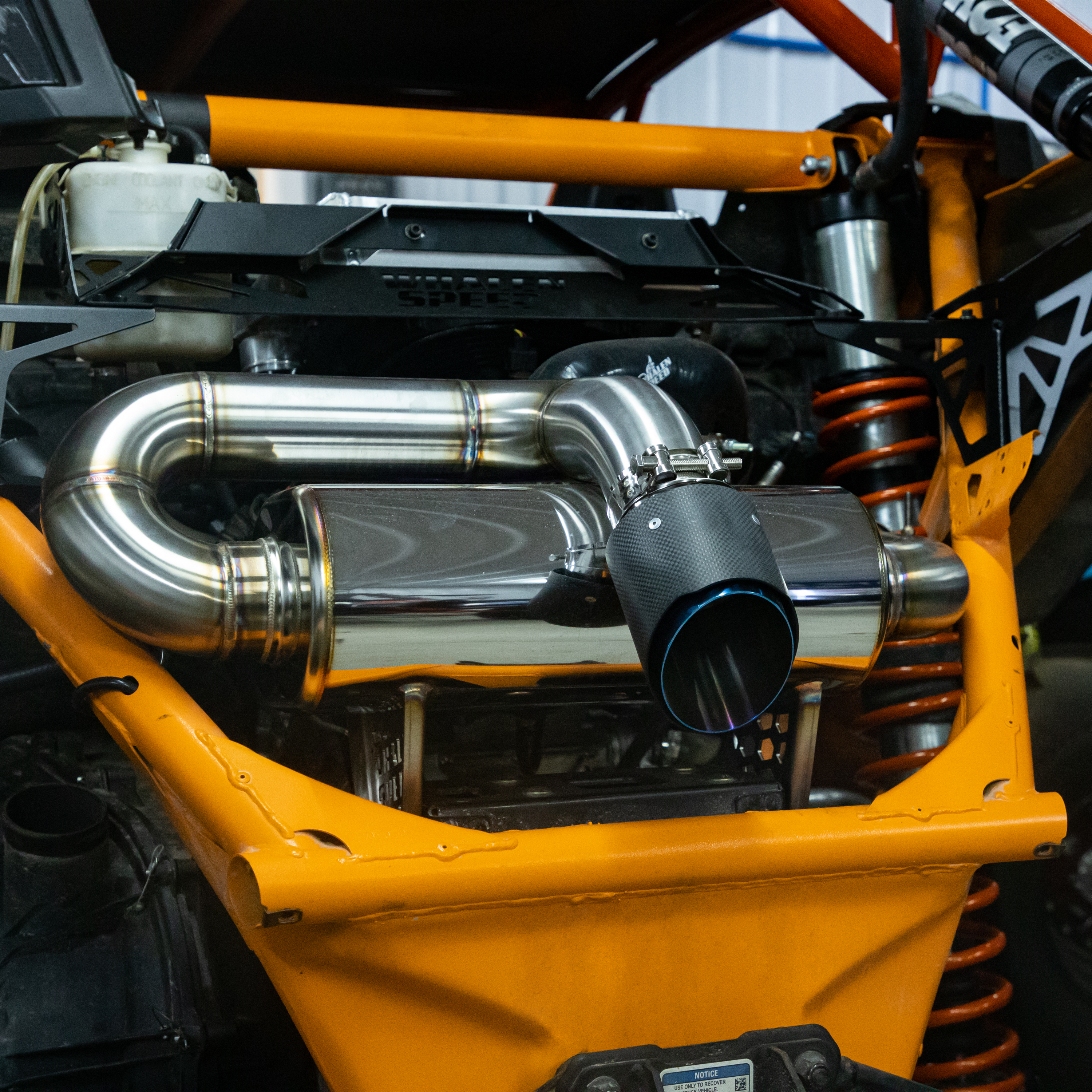 WSRD Turbo-Back Center Exit Exhaust System | 2017-2026 Can-Am X3