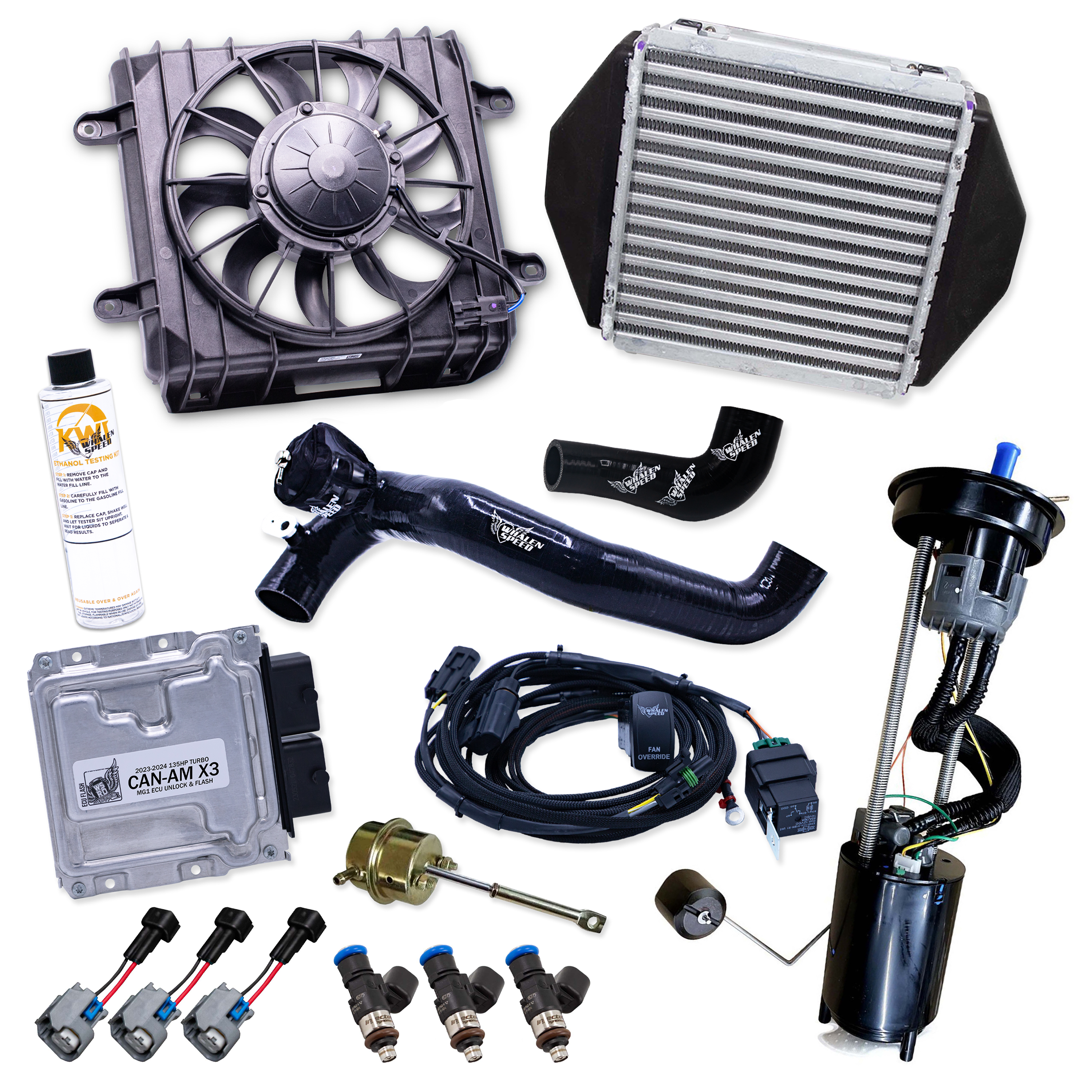 WSRD Big Injector Package & MG1 ECU Unlock | 2023-2026 Can-Am X3 135HP Turbo (231-262HP)