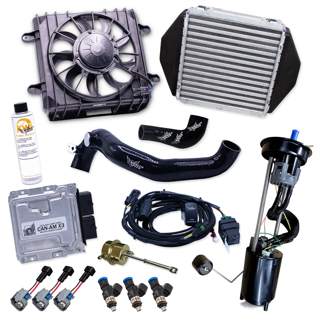 WSRD Big Injector Package & MG1 ECU Unlock | 2023-2026 Can-Am X3 135HP Turbo (231-262HP)